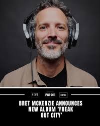 Bret McKenzie, best known for Flight of the Conchords, has announced  details of his new solo album, Freak Out City. The forthcoming album is the  follow-up to his celebrated debut offering for