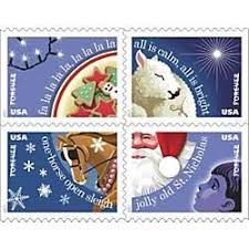 Product Image Christmas Stamps Holiday Stamping Forever Stamps