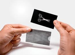 The interactive business card (ibc) is a very unique way of maximizing the use of your business card and networking efforts. Scissors Business Card