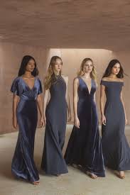 Step Into Spring With Jenny Yoo S Flirty And Floral Spring 2019 Collection Chic Bridesmaid Dresses Velvet Bridesmaid Dresses Wedding Bridesmaid Dresses