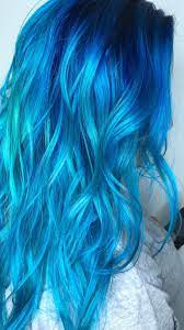 Reddit Fancyfollicles Blue Haired Lady Blue Ombre Hair Bright Hair Colors Bright Blue Hair