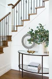 Cover the wall with a sumptuous wood veneer or granite, or provide visual interest by drafting pairs of half walls at different heights. Wood Paneled Half Wall Design Ideas