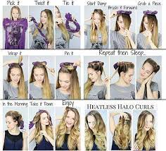 For option one, you will need a round brush and a blow dryer. How To Curl Hair Fast Frisuren Lange Haare Alltag Haar Styling Lange Haare