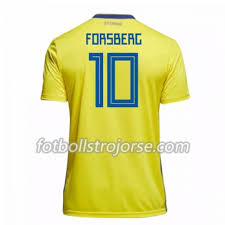 Det är alltid möjligt att leva sig in i landskamper och slutspel även när sverige inte är med. Sverige Matchtrojor Forsberg 10 Hemma Fotbollstroja Vm 2018