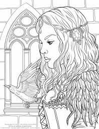 Myths and legends have always fascinated and inspired many books, films, tv series. Selina Fenech S Holiday Book Gothic Dark Fantasy Amazon Affiliate Link To Support More Fantasy Coloring Pages People Coloring Pages Gothic Coloring Pages