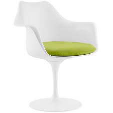 odyssey green vinyl arm chair
