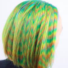 This Magic Eye Hair Is The Most Psychedelic Dye Job On Instagram Holographic Hair Extreme Hair Colors Rainbow Hair