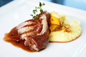 Recette De Filet De Canette Laque Au Miel De Soja Polenta Onctueuse Aux Chataignes Rapide Magret De Canard Canard Au Miel Recettes De Cuisine