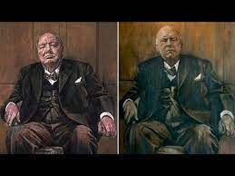 More images for winston churchill 80th portrait » Destroying The World Famous Portrait Of Winston Churchill Youtube