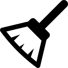 Short Broom Free Icons