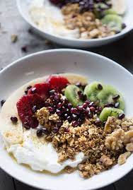 Fruit Yogurt Breakfast Bowl Recipe Yogurt Breakfast Bowl Breakfast Bowls Yogurt Breakfast