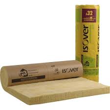 Panneau Roule En Laine De Verre Gr 32 Kraft Isover 2 7x1 2m Ep 100mm R 3 15 Laine De Verre Isolation Laine De Verre Et Isolation