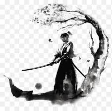 Check out this fantastic collection of bushido samurai wallpapers, with 59 bushido samurai background images for your desktop, phone or tablet. Man Holding Stick Under The Tree Illustration Japan Samurai Drawing Bushido Ink Warrior Monochrome Fashion Illustration Png Pngegg