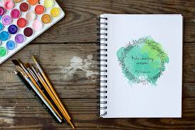 Free Spiral Sketchbook Plus Watercolor Mockup In Psd Sketch Book Mockup Free Psd Free Psd
