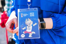 The 2018 fifa world cup was an international football tournament contested by men's national teams and took place between 14 june and 15 july 2018 in russia. Fifa Presents Ticket Design For Upcoming 2018 World Cup Matches In Russia Talk Business