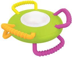 Manhattan Toy My Saucer Light Up And Clicking Baby Toy