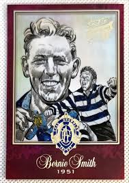 2014 AFL NORMAN WARE Footscray Bulldogs Honours Series 1 Brownlow Medallist  Sketch Card BSK6