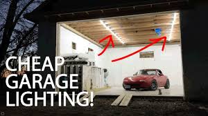 Cheap Budget Led Garage Shop Lights Youtube