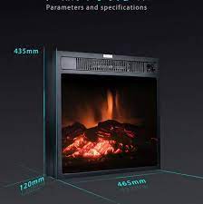 The electric fireplace inserts are a wonderful way to create the ambiance and warmth of a fireplace without breaking your budget. Free Shipping Cheap 18 Inch Insert Electric Fireplace With Remote Control Electric Fireplaces Aliexpress