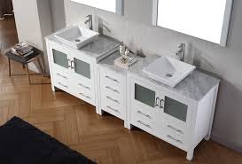 Thanks for shopping home depot! Virtu Usa 90 Dior Bathroom Vanity White With Italian Carrara Marble Countertop New Bathroom Style