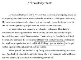 Acknowledgement letter is a letter of receipt which confirms the reception. Thesis Acknowledgement