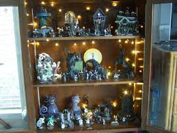 Jack and sally glow in the dark. My Nightmare Before Christmas Collectibles Cabinet Nightmare Before Christmas Nightmare Before Christmas Dolls Nightmare Before Christmas Village