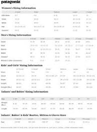 Patagonia Wetsuit Size Chart Europe Wetsuit Wearhouse