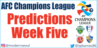 See more of afc champions league on facebook. Afc Champions League Week 5 Predictions April 3rd 4th 2018 Modern Seoul