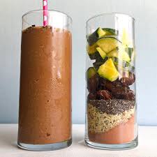 I scoop out the seeds if they are big and seedy. Chocolate Zucchini Smoothie Freezer Packs What S For Meal Prep