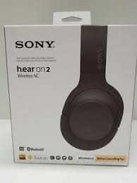 Sony whh900n hear on 2 wireless overear noise cancelling headphones, 2.4 ounce. New Sony Wh H900n Hi Res H Ear On 2 Noise Canceling Wireless Nc Headphone Ebay