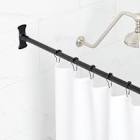 Assored curtain rods, shower curtain rods shower handles 
