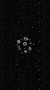 Aesthetic Black And White Background Moon Pin By Makenna Bullock On Wallpapers Black Aesthetic Wallpaper Tumblr Backgrounds Moon Drawing