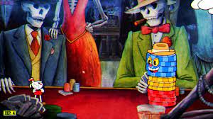 Cuphead Casino 2 Chips Bettigan Mini Boss Fight All Bets Are Off Walkthrough Guide Chips Bettigan Is A Male Stack Of B King Dice His Travel Poker Chips