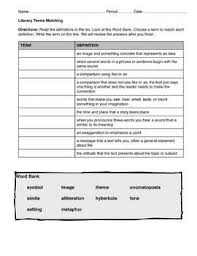The worksheet is an assortment of 4 intriguing pursuits that will enhance your kid's knowledge and abilities. 29 Literary Devices Worksheet High School Worksheet Project List