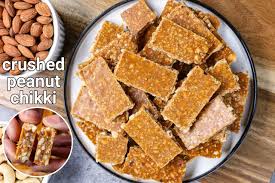 The peanut chikki recipe steps are very simple and even if this is the first time you are preparing this at home, you'll find the steps easy to follow. Crushed Peanut Chikki Recipe Crush Chikki Crushed Shengdana Chikki