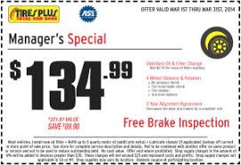Tires Plus Manager S Special With Oil Change Discount Cheap Oil Change Coupons