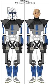 Republic intelligence served as the republic. Raul Mares On Twitter Clone Trooper Ct 5597 Jesse Served In The Grand Army Of The Republic S 501st Legion During The Clone Wars He Served Under Captain Ct 7567 Rex In The Final Days Of