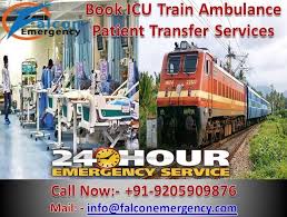Best Amenity By Falcon Train Ambulance Services In Kolkata And Guwahati Train Ambulance Emergency Medicine