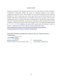 STATE OF TENNESSEE Advisory Council