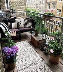 20 Small Balcony Ideas For A Relaxing Place Get Rid Of Saturation Small Balcony Design Apartment Balcony Garden Balcony Decor