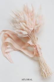 Pale Pink Dried Bunny Tail 2oz Bunch 27 Tall Dried Wedding Flowers Boho Wedding F Dried Flower Bouquet Dried Flowers Wedding Wedding Flower Arrangements
