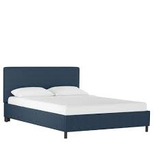 Gabouray tufted upholstered low profile storage platform bed. California King Upholstered Platform Bed Zuma Navy Project 62 Target