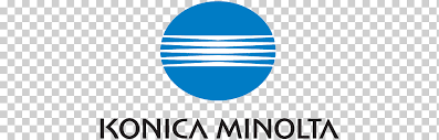The below image is of the konica minolta logo showing the sign by itself or the logo including the brand name of the. Hewlett Packard Konica Minolta Printer Copier Scanner Hewlett Packard Blue Text Logo Png Klipartz