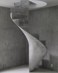 Kazunori Fujimoto Impossibly Thin Concrete Stair In The House In Akitsu Hiroshima 2016 The Architect Snapc Stairs Design Interior Stairs Concrete Stairs