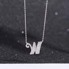 Scopri ricette, idee per la casa, consigli di stile e altre idee da provare. Mode Inisial W Kalung Liontin Huruf W Kalung 100 Tembaga Emas Putih Gaya Baru 2019 Trendi Liontin Kalung Aliexpress