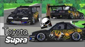 Toyota supra aftermarket and replacement parts. Livery Toyota Supra Decal Harimau Fr Legends Youtube