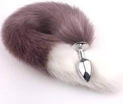 Amazon.com: Metal Anal Butt Plug Furry Long Fox Tail Bunny Adult Toy Smooth  Stainless Steel : Health & Household