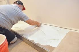 How To Level A Subfloor Before Laying Tile How To Lay Tile Flooring Tile Installation