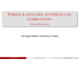 .operator in quantum computation that projects the computation into the computational basis. Turing Machines Formal Languages Automata And Computation Lecture 12 Slides Computer Science Docsity