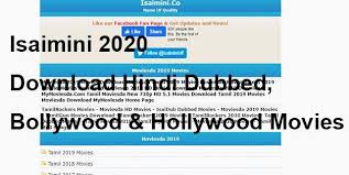 Isaimini 2020 Download Hindi Dubbed Bollywood Hollywood Movies Movies Bollywood Movies Hd Movies